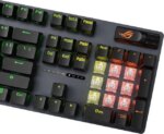 ASUS ROG Strix Scope II X 100% Gaming Keyboard, hot-swappable pre-lubed NX Snow V2 Mechanical switches, Multifunction Controls, PBT doubleshot