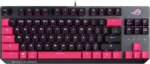 ASUS ROG Strix Scope TKL Electro Punk Mechanical Gaming Keyboard | Cherry MX Red Switches | 2X Wider Ctrl Key for Greater FPS Precision | Gaming
