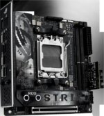 ASUS ROG STRIX X870-I GAMING WIFI AMD AM5 X870 Mini ITX mITX motherboard 10+2+1 power stages, Dynamic OC Switcher, Core Flex, DDR5 AEMP, WiFi 7, 2x