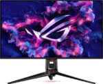 ASUS ROG Swift 32" 4K OLED Gaming Monitor (PG32UCDM) - UHD (3840 x 2160), QD-OLED, 240Hz, 0.03ms, G-SYNC Compatible, Custom Heatsink, Graphene Film,