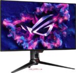 ASUS ROG Swift 32" 4K OLED Gaming Monitor (PG32UCDM) - UHD (3840 x 2160), QD-OLED, 240Hz, 0.03ms, G-SYNC Compatible, Custom Heatsink, Graphene Film,