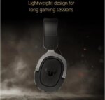 ASUS TUF H3 Gaming Headset H3 – Discord, TeamSpeak Certified, 7.1 Surround Sound, Gaming Headphones with Boom Microphone for PC, Playstation 4,