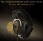 ASUS TUF H3 Gaming Headset H3 – Discord, TeamSpeak Certified, 7.1 Surround Sound, Gaming Headphones with Boom Microphone for PC, Playstation 4,