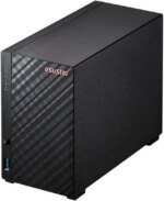 Asustor AS1102TL Drivestor 2 Lite 2 Bay NAS, Quad-Core 1.7GHz CPU, 1GbE Port, 1GB DDR4 (Diskless)