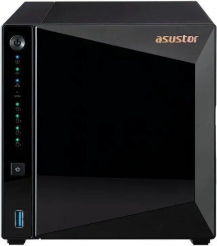 Asustor AS3304T v2 Drivestor 4 Pro Gen2 4 Bay NAS, Quad-Core 1.7GHz CPU, 2.5GbE Port, 2GB DDR4 (Diskless)