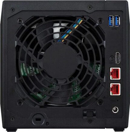 Asustor Nimbustor 4 Gen2 AS5404T 4 Bay NAS, Quad-Core 2.0GHz CPU, Dual 2.5GbE Ports, 4GB DDR4, Four M.2 SSD Slots (Diskless)