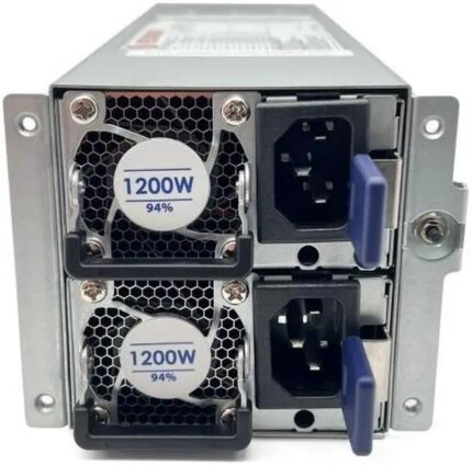 Athena Power AP-RRU2MK1262 62368 Safety & 80 PLUS Certified 2 x 1200W 2U CRPS Modular Redundant Server Power Supply OEM/ODM OK. W/12V-2X6 Cable for