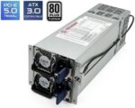 Athena Power AP-RRU2MK1262 62368 Safety & 80 PLUS Certified 2 x 1200W 2U CRPS Modular Redundant Server Power Supply OEM/ODM OK. W/12V-2X6 Cable for
