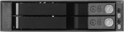 Athena Power BP-TLASA2221 1 x 3.5" HDD Bay into 2 x 2.5" Bays HDD Rack