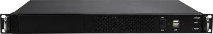 Athena Power RM-1UC138 Black 1U Rackmount Server Case