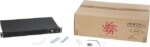 Athena Power RM-1UC138 Black 1U Rackmount Server Case