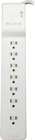 BELKIN BE107200-06 6 Feet 7 Outlets 2320 joule Home/office Surge Protector
