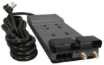 BELKIN BE108230-12 12 Feet 8 Outlets 3390 Joules Surge Protector w/ Telephone Line/Coaxial Protection/Extended Cord