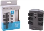BELKIN BP106000 Wall Mount 6 Outlets 1080 Joules Pivot-Plug Surge Protector