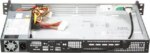 BLACK 1U MINI SC504 CHASSIS W/