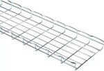 Black Box Basket Tray Section - 2"H x 10'L x 12"W Steel 3-Pack