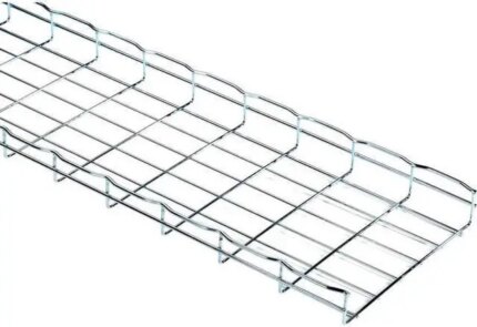 Black Box Basket Tray Section - 2"H x 10'L x 12"W Steel 3-Pack