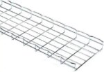 Black Box Basket Tray Section - 2"H x 10'L x 12"W Steel 3-Pack