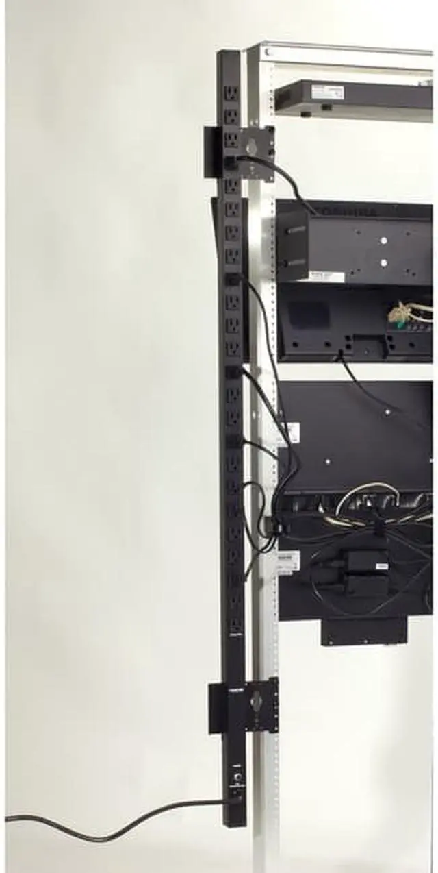 Black Box Network Services PDUBV24-S15-120V 15 amp 24 Outlet 5-15R Vertical PDU Single Circuit