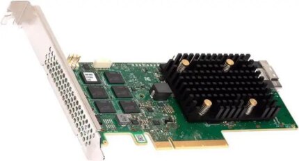 Broadcom MegaRAID 9560-8i - Contrôleur de stockage (RAID) - 8 Canal - SATA 6Gb/s/SAS 12Gb/s/PCIe 4.0 (NVMe) - RAID 0, 1, 5, 6, 10, 50, JBOD, 60 - PCIe