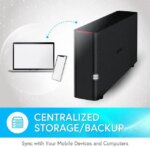 BUFFALO LinkStation 210 1-Bay Personal Cloud Network Storage 4TB (1x4TB) with Hard Drives Included