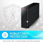 BUFFALO LinkStation 210 1-Bay Personal Cloud Network Storage 4TB (1x4TB) with Hard Drives Included