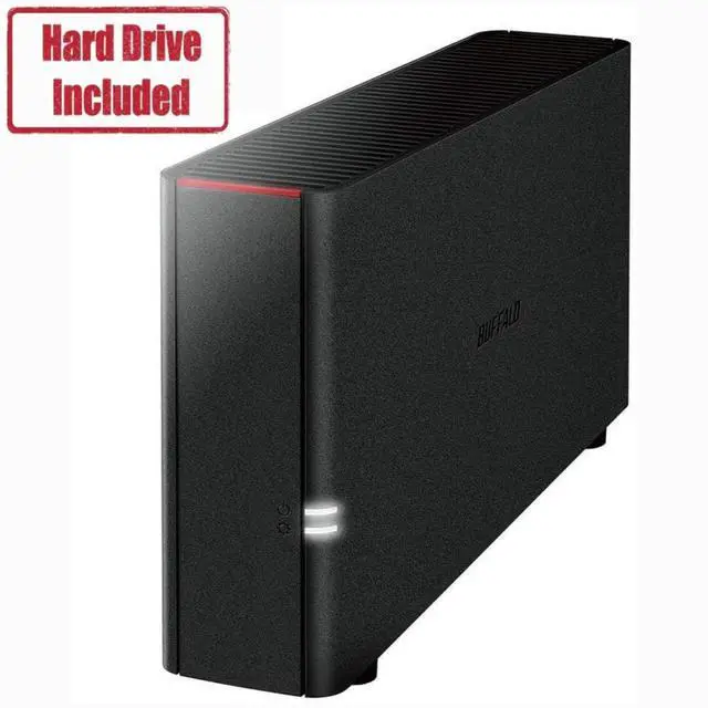 BUFFALO LinkStation 210 1-Bay Personal Cloud Network Storage 4TB (1x4TB) with Hard Drives Included
