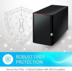 BUFFALO LinkStation 220 2-Bay Personal Cloud Network Storage 12TB (2x6TB) with Hard Drives Included