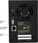 BUFFALO LinkStation 220 2-Bay Personal Cloud Network Storage 12TB (2x6TB) with Hard Drives Included