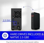 BUFFALO LinkStation 710 1-Bay Professional Network Storage 8TB (1x8TB) with Hard Drives Included