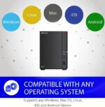 BUFFALO LinkStation 720 2-Bay Professional Network Storage 8TB (2x4TB) with Hard Drives Included