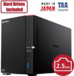 BUFFALO LinkStation 720 2-Bay Professional Network Storage 8TB (2x4TB) with Hard Drives Included