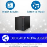 BUFFALO LinkStation 720 2-Bay Professional Network Storage 8TB (2x4TB) with Hard Drives Included