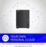 BUFFALO LinkStation 720 2-Bay Professional Network Storage 8TB (2x4TB) with Hard Drives Included