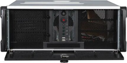CHENBRO RM41300-FS81 Black 4U Rackmount Server Case for Tesla GPU