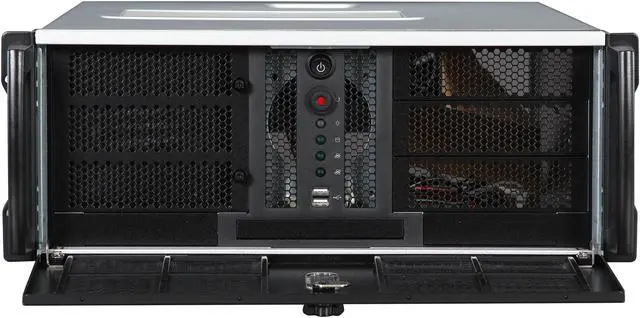 CHENBRO RM41300-FS81 Black 4U Rackmount Server Case for Tesla GPU