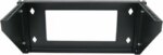 CNAweb 4U 19-Inch Steel Wall Mountable Folding Vertical Rack and Server Rack