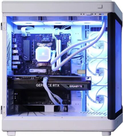Cobratype Ghost Gaming PC - Ryzen 9 9900X, RTX 5080, 360mm AIO Liquid Cooler, 64 GB DDR5 RAM, 2 TB NVMe, Windows 11