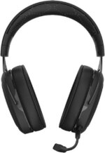 Corsair HS70 Pro Wireless Gaming Headset - 7.1 Surround Sound Headphones for PC, MacOS, PS5, PS4 - Discord Certified - 50mm Drivers – Carbon