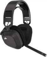 Corsair HS80 MAX Wireless Multiplatform Gaming Headset with Bluetooth - Dolby Atmos - Broadcast Quality Microphone - iCUE Compatible - PC, Mac, PS5,
