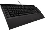 Corsair K55 RGB PRO Membrane Wired Gaming Keyboard – IP42 Dust and Spill-Resistant, 6 Macro Keys w/ Elgato Integration, iCUE Compatible – Black
