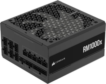 CORSAIR RMx Series RM1000x ATX Power Supply - Fully Modular - ATX 3.1 - PCIe 5.1 - Cybenetics Gold - Low-Noise - Japanese Capacitors - 1000 Watts