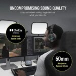 CORSAIR VIRTUOSO RGB WIRELESS XT High-Fidelity Gaming Headset with Bluetooth and Spatial Audio - Works with Mac, PC, PS5, PS4, Xbox series X/S - Slate