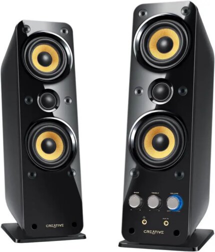 Creative GigaWorks T40 Series II 2.0 Multimedia Speaker System with BasXPort Technology, Black