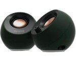 Creative Pebble Pro Minimalist 2.0 USB-C Speakers with Bluetooth, RGB Lighting - Black