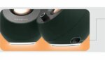 Creative Pebble Pro Minimalist 2.0 USB-C Speakers with Bluetooth, RGB Lighting - Black
