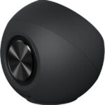 Creative Pebble V2 - Minimalistic 2.0 USB-C Powered Desktop Speakers, 3.5 mm AUX-in, Up to 8W RMS Power for Computers and Laptops, Type-A Adapter