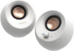 Creative Pebble V3 51MF1700AA003 2.0 Bluetooth Speaker System - 8 W RMS - White