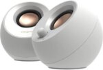 Creative Pebble V3 51MF1700AA003 2.0 Bluetooth Speaker System - 8 W RMS - White
