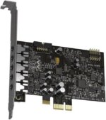 Creative Sound Blaster Audigy Fx V2 Upgradable Hi-res PCI-e Sound Card with 5.1 Discrete and Virtual Surround, Scout Mode, SmartComms Kit for PC